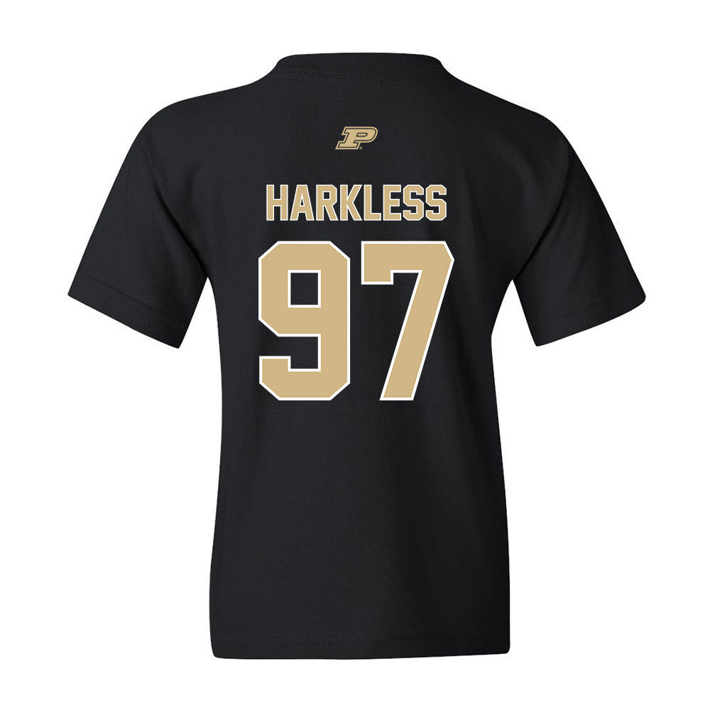 Purdue - NCAA Football : Jamarrion Harkless - Sports Shersey Youth T-Shirt
