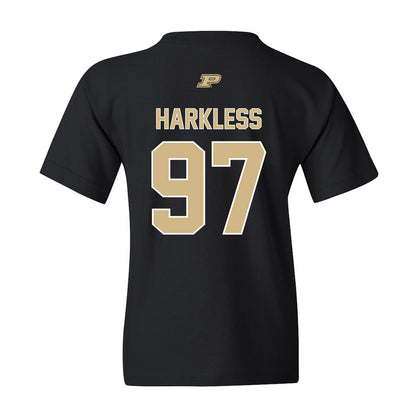 Purdue - NCAA Football : Jamarrion Harkless - Sports Shersey Youth T-Shirt