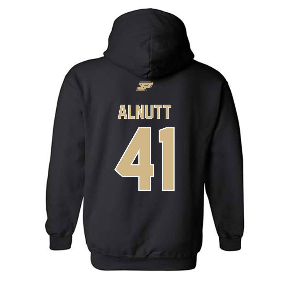 Purdue - NCAA Football : Mason Alnutt - Sports Shersey Hooded Sweatshirt-1