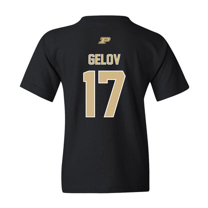 Purdue - NCAA Football : Christian Gelov - Sports Shersey Youth T-Shirt