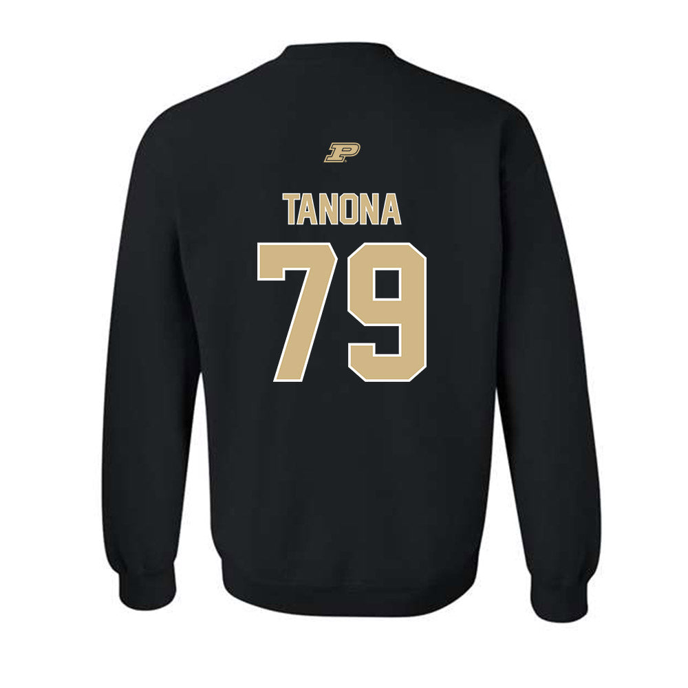 Purdue - NCAA Football : Joey Tanona - Sports Shersey Crewneck Sweatshirt