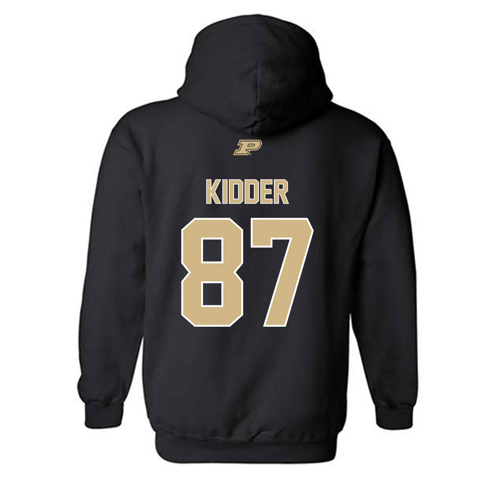 Purdue - NCAA Football : Adam Kidder - Sports Shersey Hooded Sweatshirt