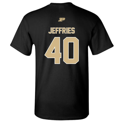 Purdue - NCAA Football : Ian Jeffries - Sports Shersey T-Shirt-1