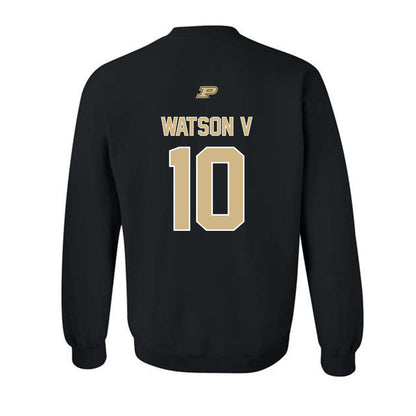 Purdue - NCAA Football : Jesse Watson V - Sports Shersey Crewneck Sweatshirt
