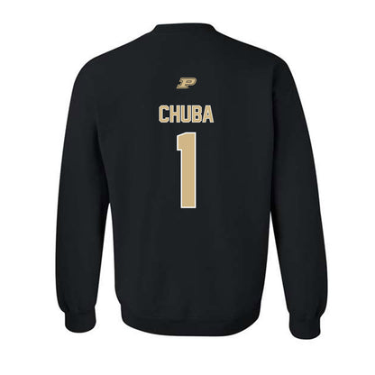 Purdue - NCAA Football : Evans Chuba - Sports Shersey Crewneck Sweatshirt-1