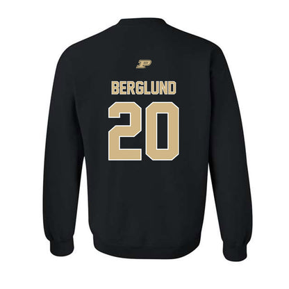 Purdue - NCAA Football : Winston Berglund - Sports Shersey Crewneck Sweatshirt