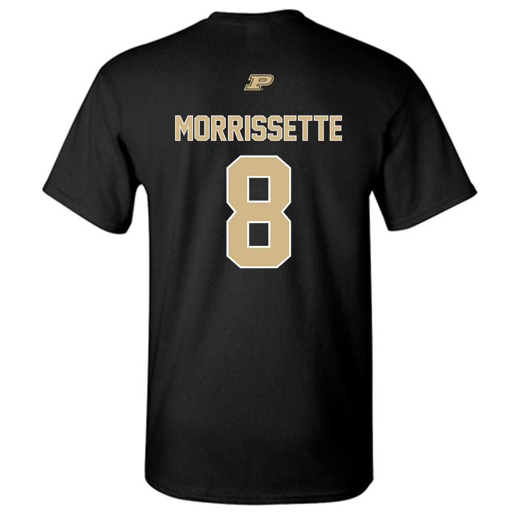 Purdue - NCAA Football : De'Nylon Morrissette - Sports Shersey T-Shirt-1
