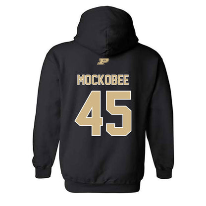 Purdue - NCAA Football : Devin Mockobee - Sports Shersey Hooded Sweatshirt