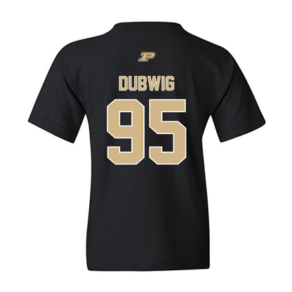 Purdue - NCAA Football : Samuel Dubwig - Sports Shersey Youth T-Shirt-1