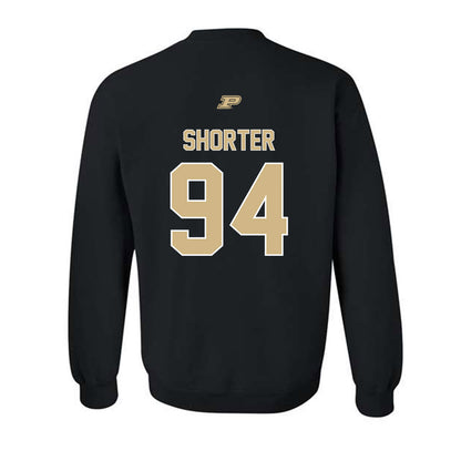 Purdue - NCAA Football : Luke Shorter - Sports Shersey Crewneck Sweatshirt-1