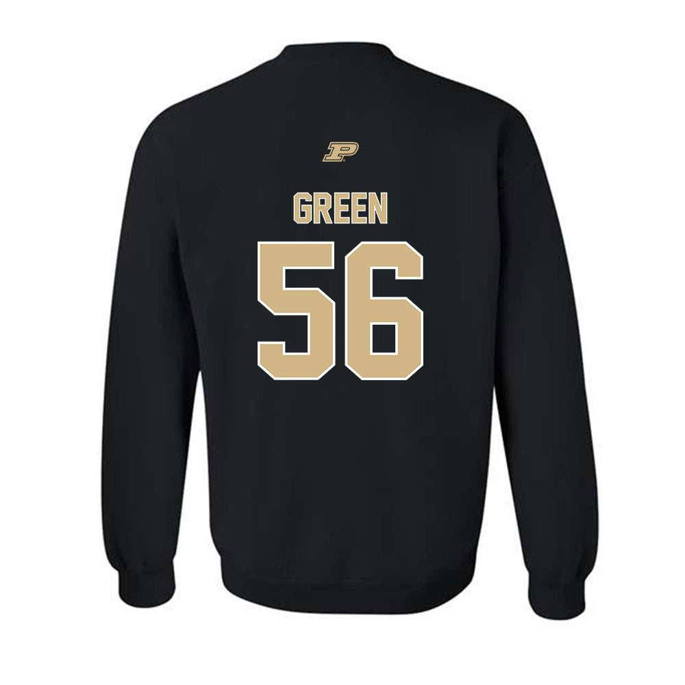 Purdue - NCAA Football : Tyrell Green - Sports Shersey Crewneck Sweatshirt-1