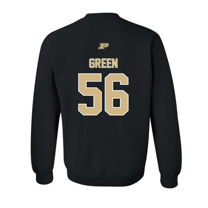 Purdue - NCAA Football : Tyrell Green - Sports Shersey Crewneck Sweatshirt-1