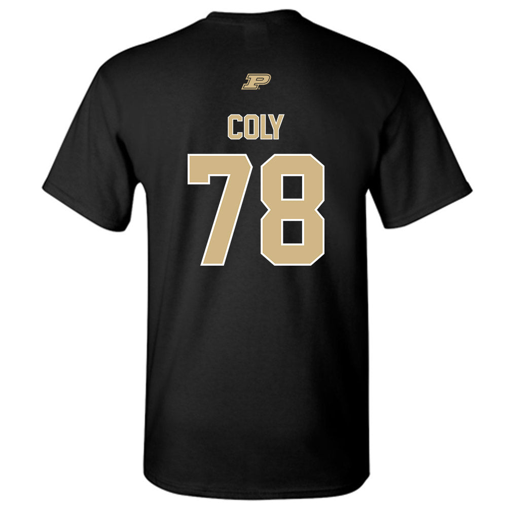 Purdue - NCAA Football : Bakyne Coly - Sports Shersey T-Shirt