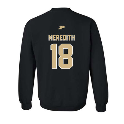 Purdue - NCAA Football : Bennett Meredith - Sports Shersey Crewneck Sweatshirt