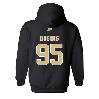 Purdue - NCAA Football : Samuel Dubwig - Sports Shersey Hooded Sweatshirt-1