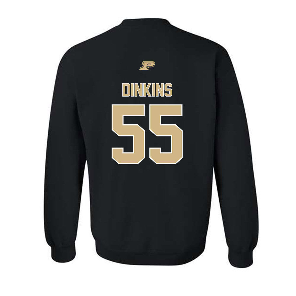 Purdue - NCAA Football : Jamarius Dinkins - Sports Shersey Crewneck Sweatshirt