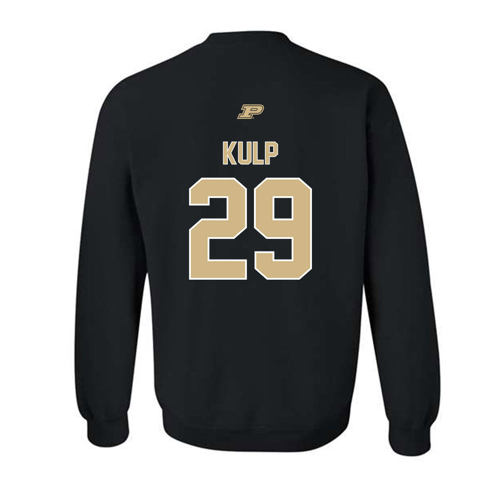 Purdue - NCAA Football : Earl Kulp - Sports Shersey Crewneck Sweatshirt