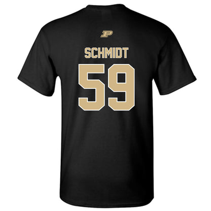 Purdue - NCAA Football : Justin Schmidt - Sports Shersey T-Shirt-1