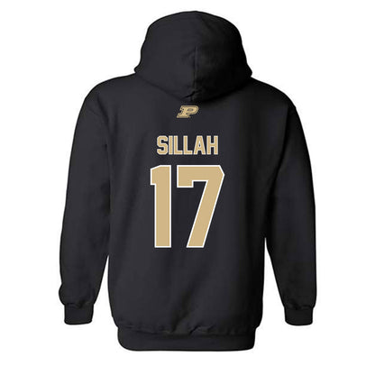 Purdue - NCAA Football : Shitta Sillah - Sports Shersey Hooded Sweatshirt