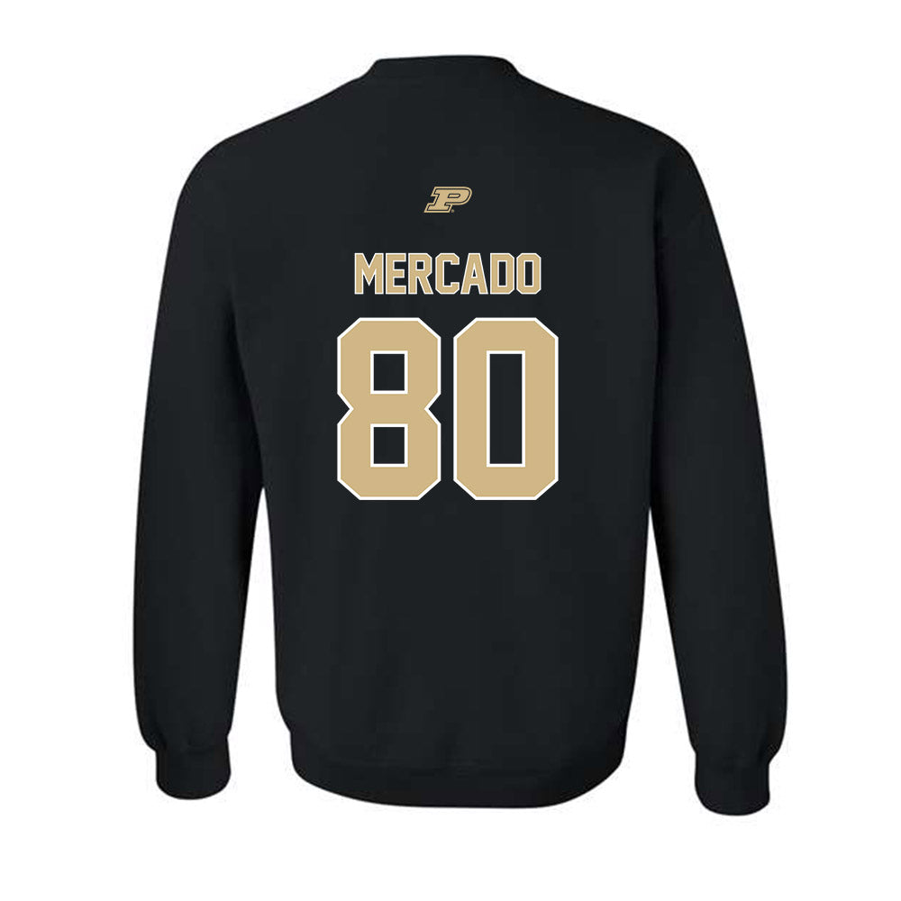 Purdue - NCAA Football : Roman Mercado - Sports Shersey Crewneck Sweatshirt-1