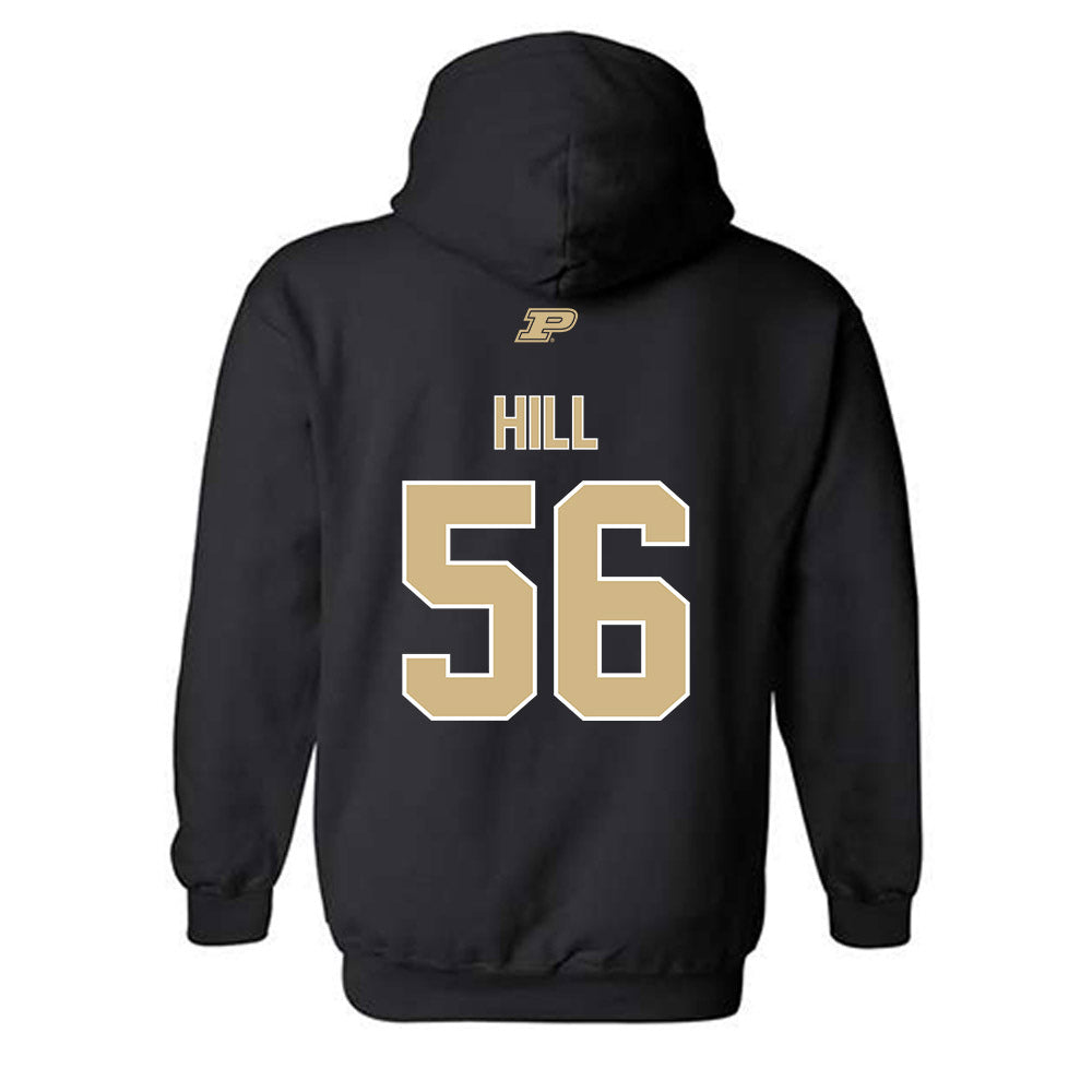 Purdue - NCAA Football : Reese Hill - Sports Shersey Hooded Sweatshirt