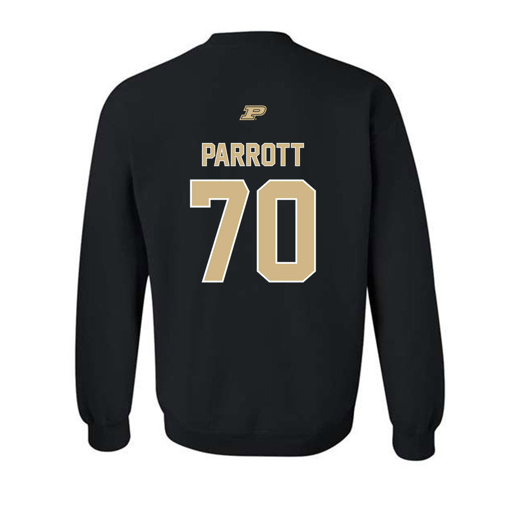 Purdue - NCAA Football : Maxwell Parrott - Sports Shersey Crewneck Sweatshirt
