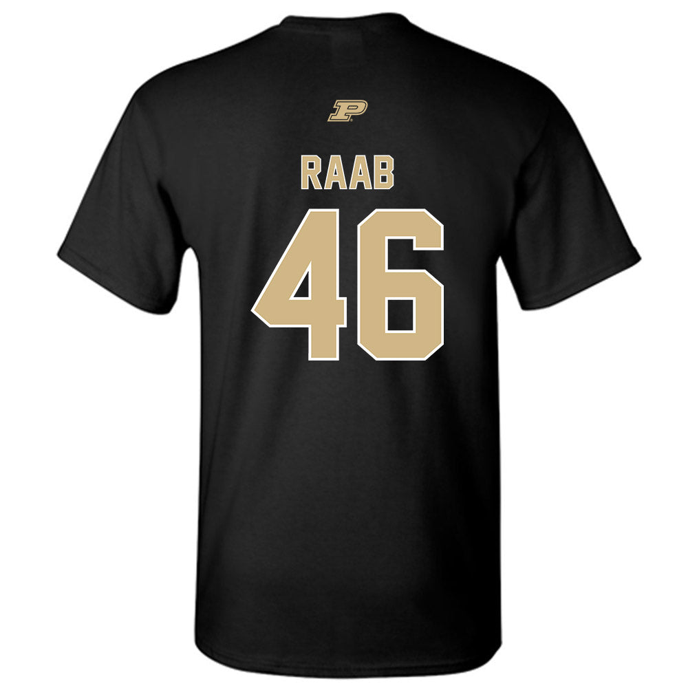 Purdue - NCAA Football : Luke Raab - Sports Shersey T-Shirt-1