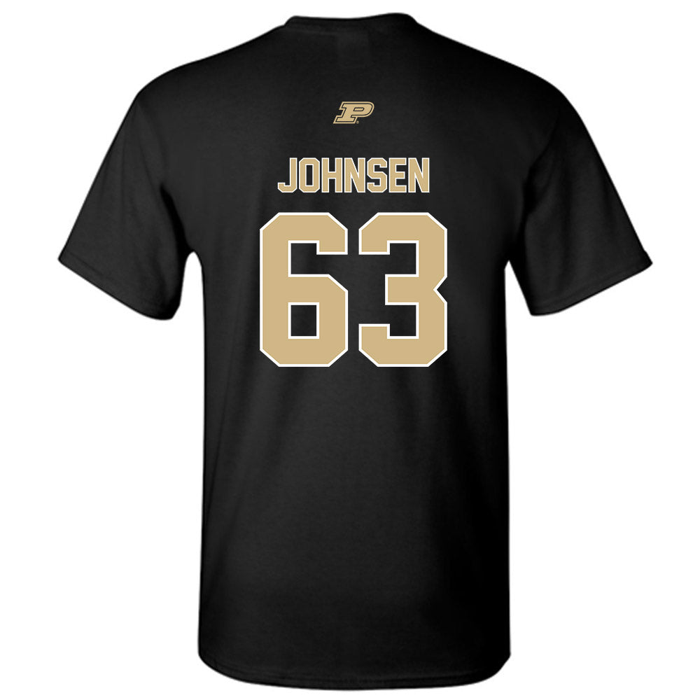 Purdue - NCAA Football : Jimmy Johnsen - Sports Shersey T-Shirt-1