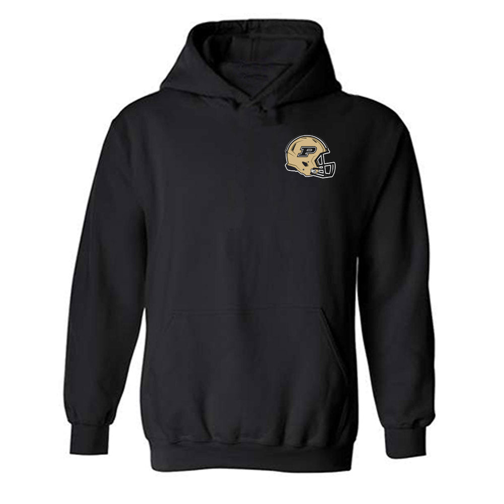 Purdue - NCAA Football : Landon Drennan - Sports Shersey Hooded Sweatshirt