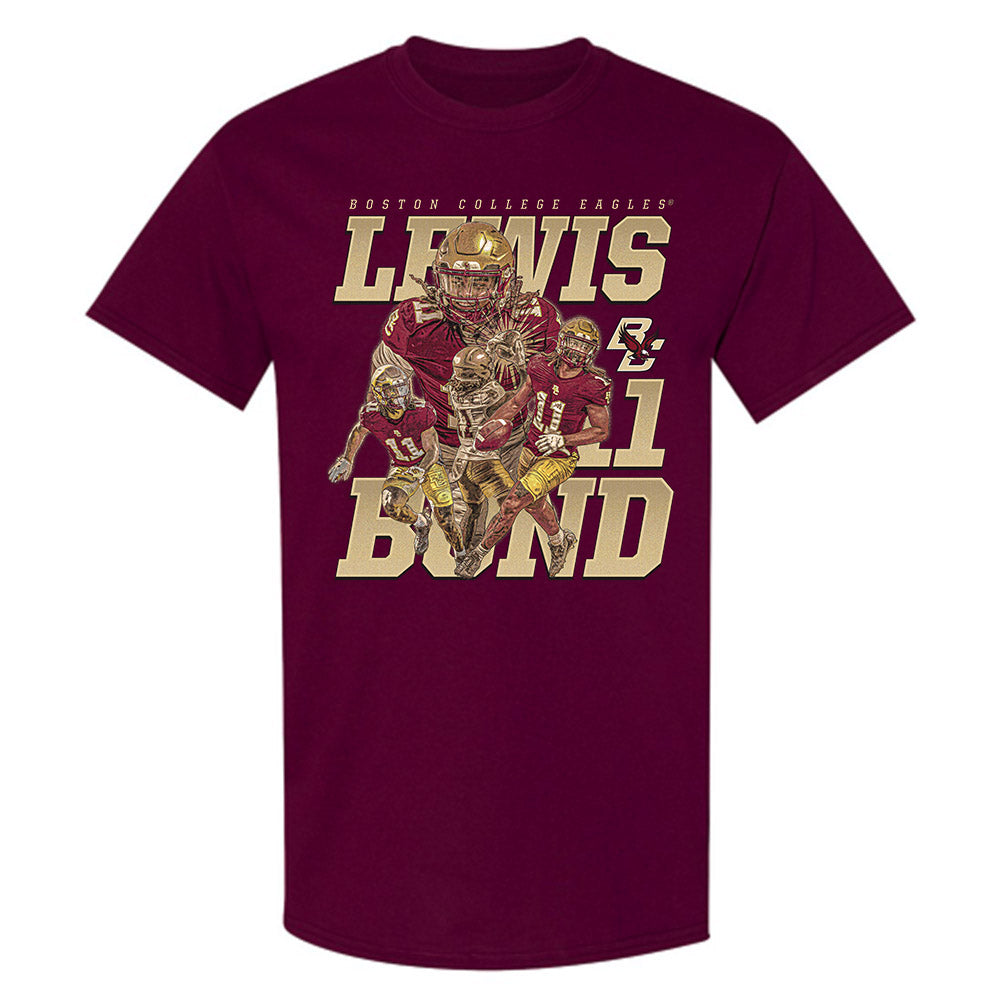 Boston College - NCAA Football : Lewis Bond - T-Shirt Player Collage