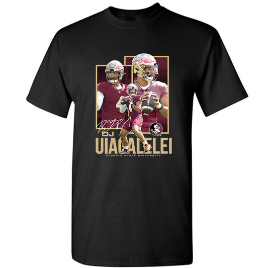 FSU - NCAA Football : DJ Uiagalelei - Player Collage T-Shirt