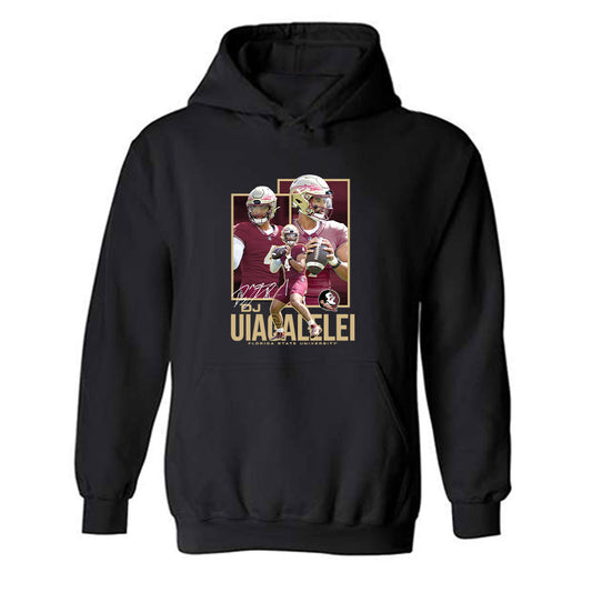 FSU - NCAA Football : DJ Uiagalelei - Player Collage Hooded Sweatshirt