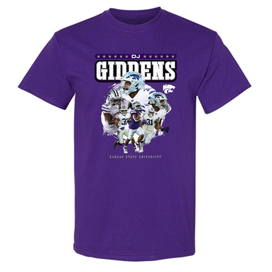 Kansas State - NCAA Football : DJ Giddens - Player Collage T-Shirt