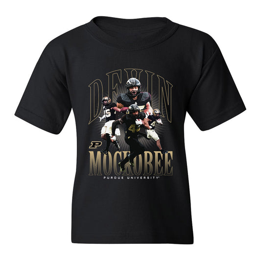 Purdue - NCAA Football : Devin Mockobee - Youth T-Shirt Player Collage