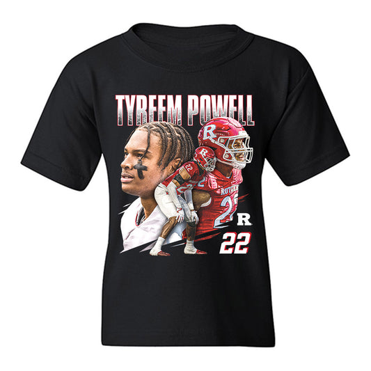 Rutgers - NCAA Football : Tyreem Powell - Youth T-Shirt