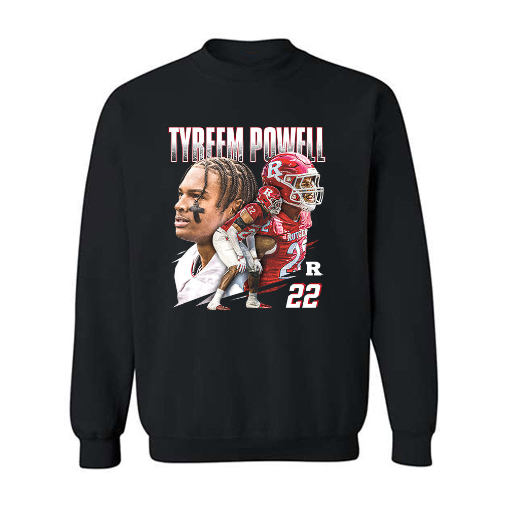 Rutgers - NCAA Football : Tyreem Powell - Crewneck Sweatshirt