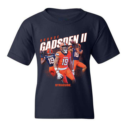 Syracuse - NCAA Football : Oronde Gadsen II - Youth T-Shirt Player Collage