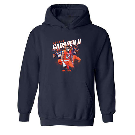 Syracuse - NCAA Football : Oronde Gadsen II - Hooded Sweatshirt Player Collage