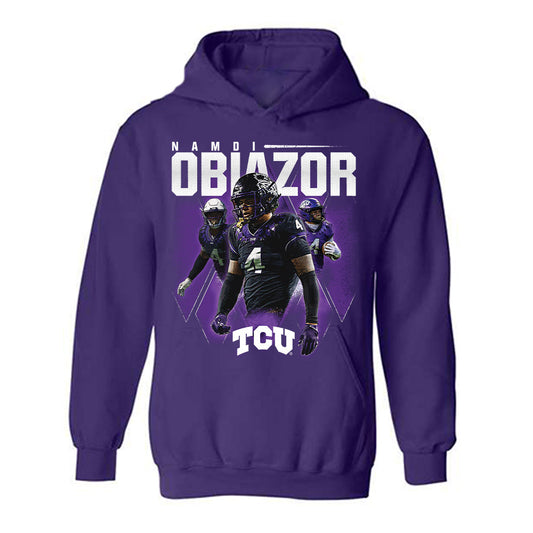 TCU - NCAA Football : Namdi Obiazor - Hooded Sweatshirt