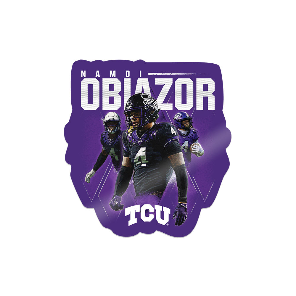 TCU - NCAA Football : Namdi Obiazor - Sticker Player Collage