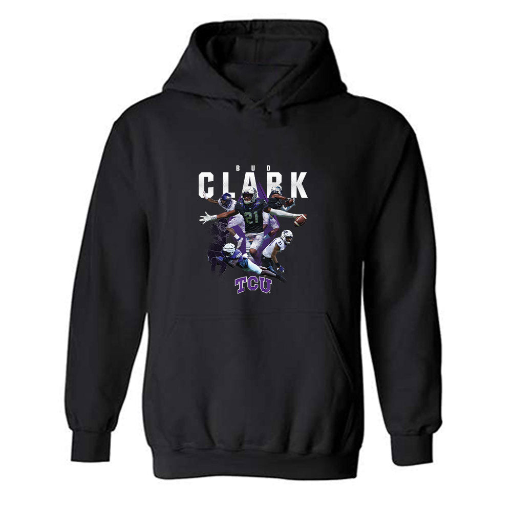 TCU - NCAA Football : Bud Clark - Hooded Sweatshirt