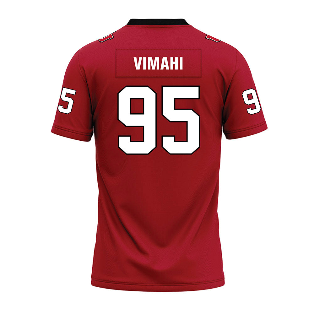 Utah - NCAA Football : Aliki Vimahi - Red Premium Football Jersey