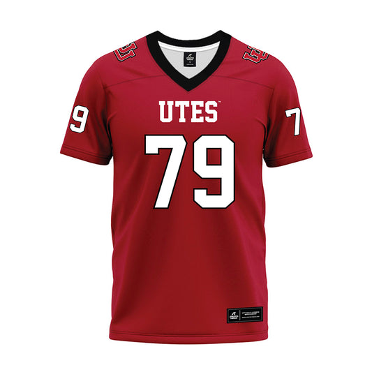 Utah - NCAA Football : Alex Harrison - Red Premium Football Jersey