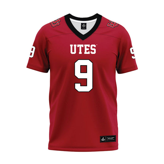 Utah - NCAA Football : Ryan Davis - Red Premium Football Jersey-0
