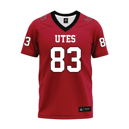 Utah - NCAA Football : Daylin Caamano - Red Premium Football Jersey-0