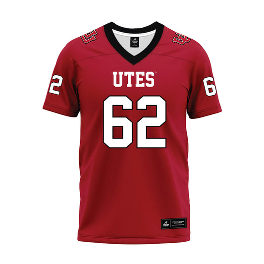 Utah - NCAA Football : Solatoa Moea'i - Red Premium Football Jersey