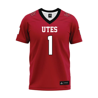 Utah - NCAA Football : Jaylon Glover - Red Premium Football Jersey