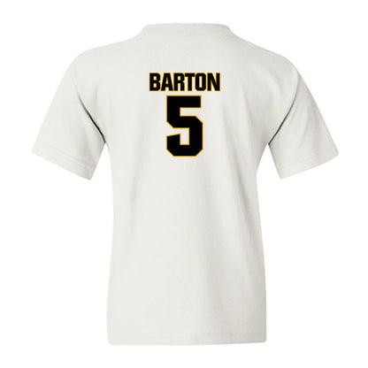 Towson - NCAA Men's Basketball : Jon Barton - Classic Fashion Shersey Youth T-Shirt-1