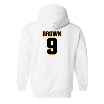 Towson - NCAA Football : Sean Brown - Classic Fashion Shersey Hooded Sweatshirt