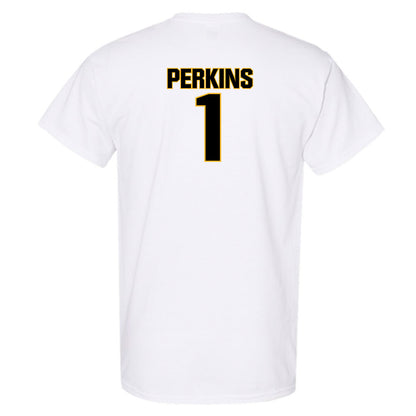 Towson - NCAA Football : Zay Perkins - Classic Fashion Shersey T-Shirt-1